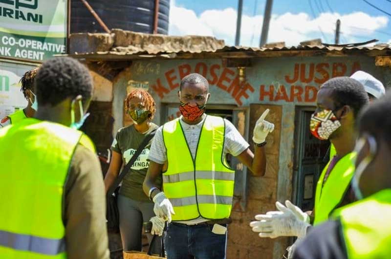 Youth-led COVID 19 Food Drive Response in Informal Settlements in Kenya