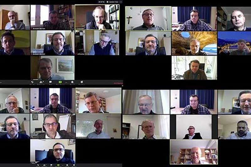 First online joint meeting of the Jesuit Conferences of Europe-Near East (JCEP) with Africa-Madagascar (JCAM)