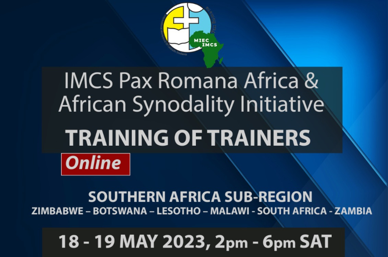 IMCS PAX Romana & ASI Training of Trainers